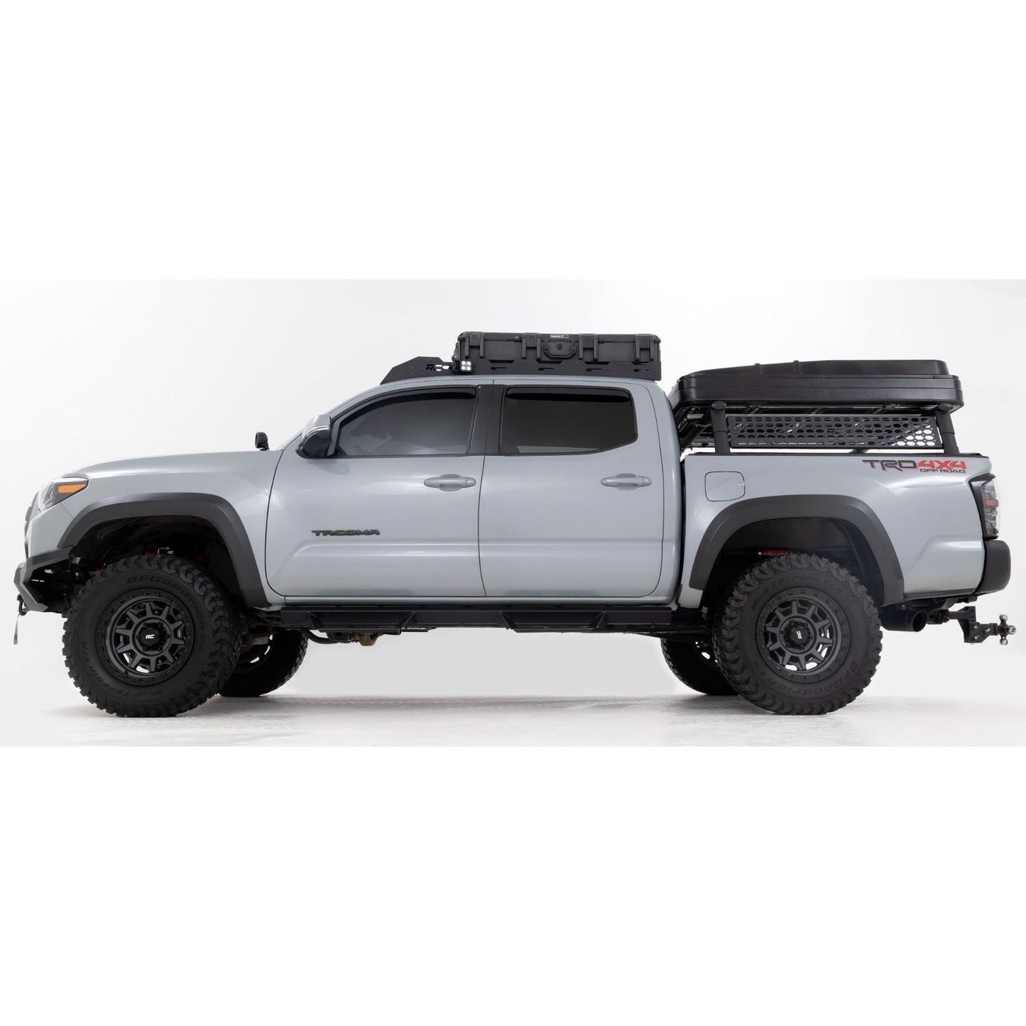 ROUGH COUNTRY Bed Rack | Half Rack | Aluminum | Toyota Tacoma 2WD/4WD (2005-2023) | 73115