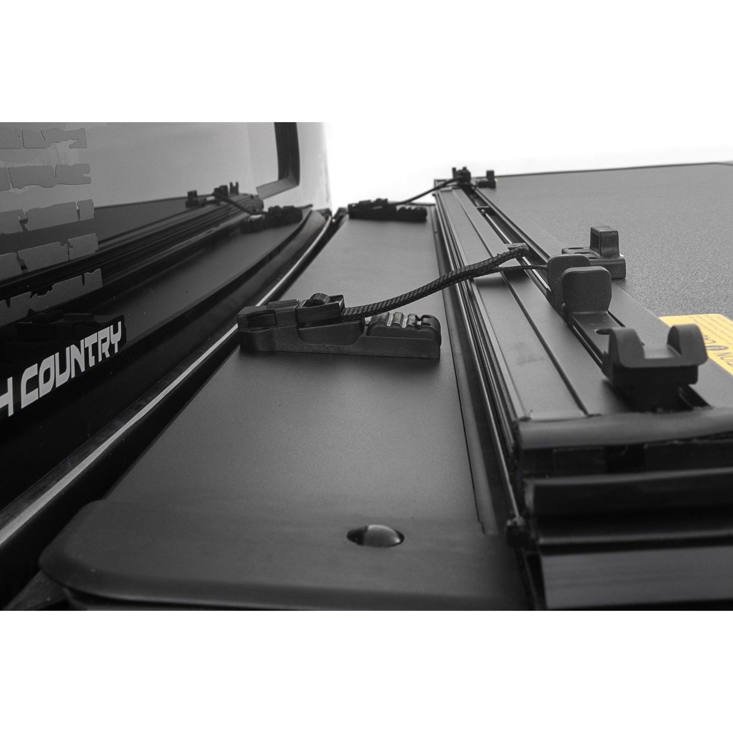ROUGH COUNTRY Hard Tri-Fold Flip Up Bed Cover | 5'7" Bed | Ford F-150 (21-25)/F-150 Lightning (22-25)  | 49221550
