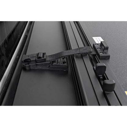 ROUGH COUNTRY Hard Tri-Fold Flip Up Bed Cover | 6'10" Bed | Ford F-250/F-350 Super Duty (17-26) | 49220651