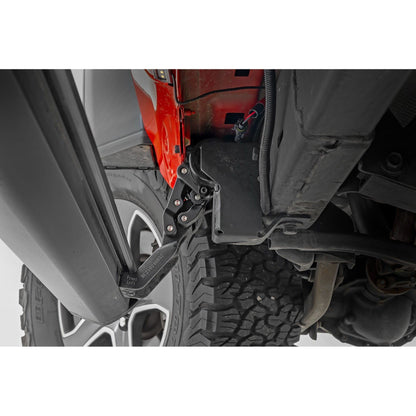 ROUGH COUNTRY Power Running Boards | Dual Electric Motor | 4 Door | Jeep Wrangler JL (18-24) | PSR610430