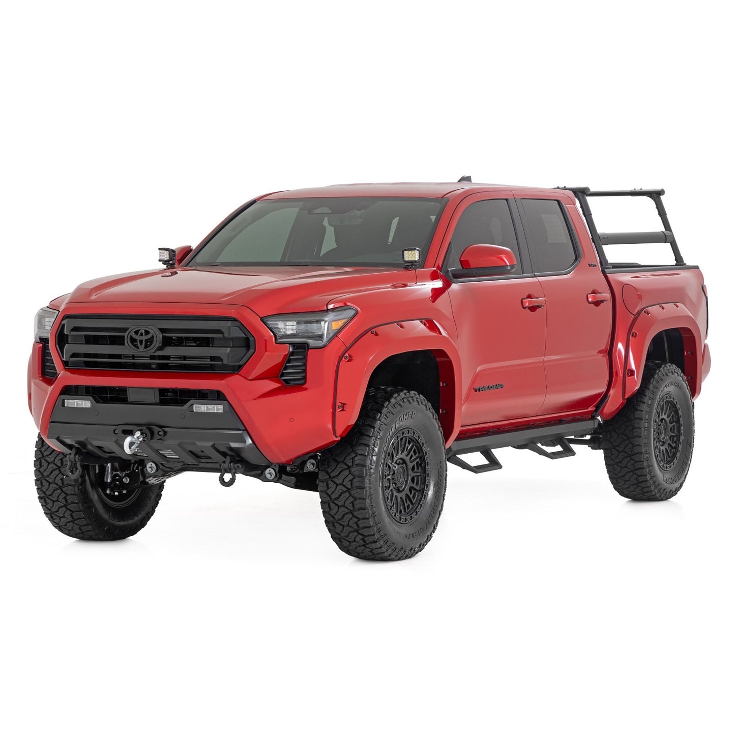 ROUGH COUNTRY Bed Rack | Aluminum | Toyota Tacoma 2WD/4WD (2024-2025) | 73124