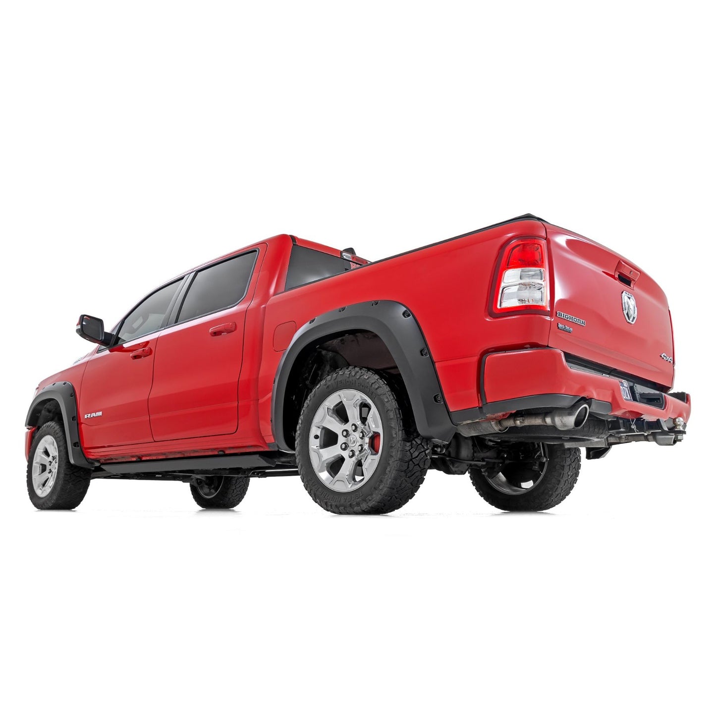 ROUGH COUNTRY Pocket Fender Flares | PFP Olive Green | Ram 1500 2WD/4WD (2019-2024) | F-D10914A-PFP