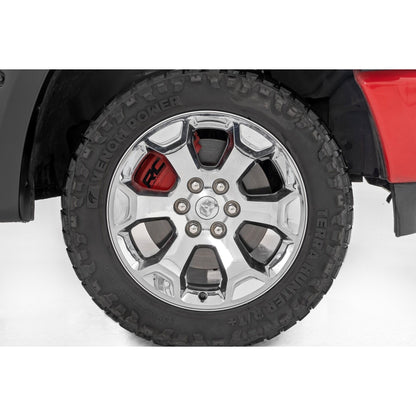 ROUGH COUNTRY Caliper Covers | Front and Rear | Red | Ram 1500 2WD/4WD (2019-2025) | 71148A