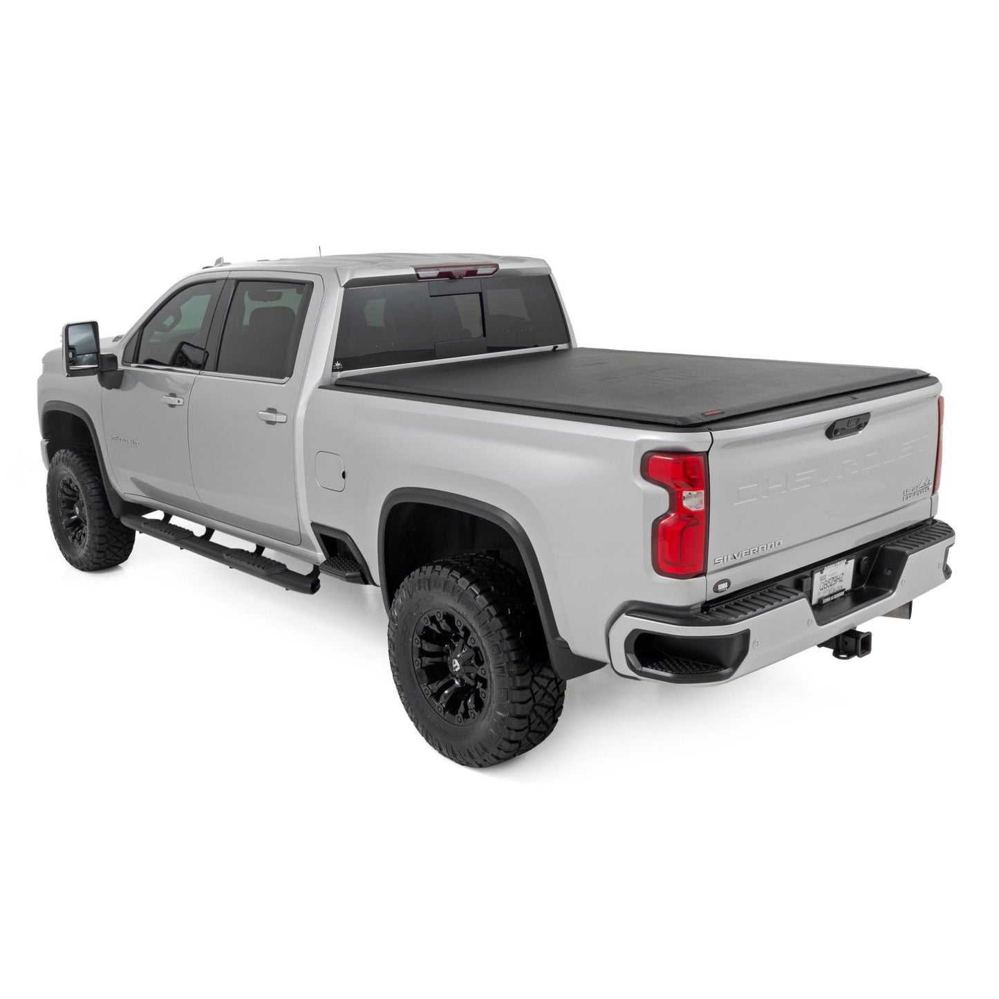 ROUGH COUNTRY Soft Roll Up Bed Cover | 6'9" Bed | Chevy/GMC 2500HD/3500HD (20-25) | 42120690