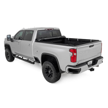 ROUGH COUNTRY Soft Roll Up Bed Cover | 6'9" Bed | Chevy/GMC 2500HD/3500HD (20-25) | 42120690