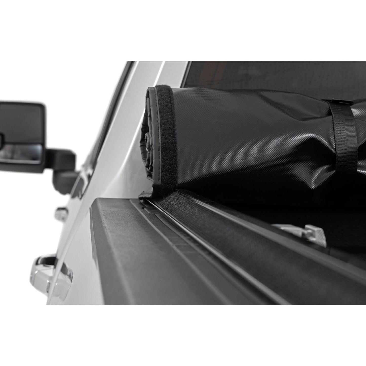 ROUGH COUNTRY Soft Roll Up Bed Cover | 6'9" Bed | Chevy/GMC 2500HD/3500HD (20-25) | 42120690