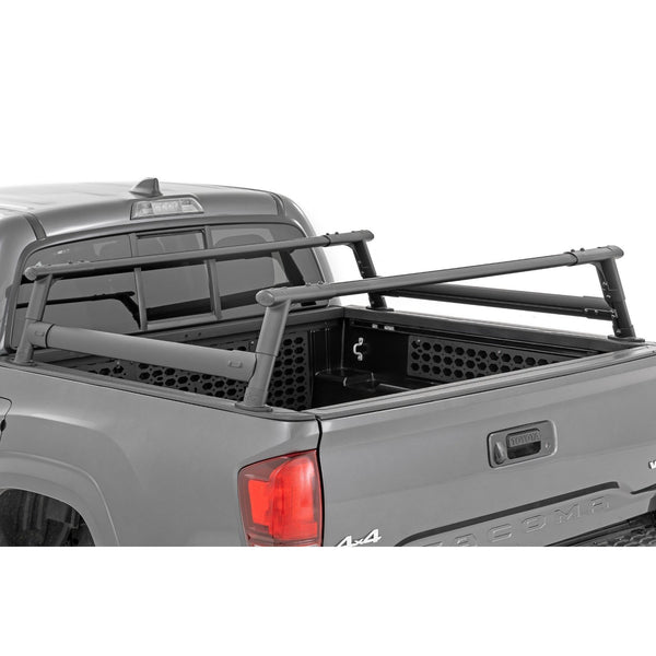 ROUGH COUNTRY | Bed Rack  Half Rack  Aluminum  Toyota Tacoma 2WD/4WD (2005-2023) | 73115