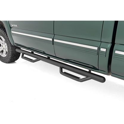 ROUGH COUNTRY Nerf Steps | Cab Length | Chevy/GMC 1500 2WD/4WD (99-06 & Classic) | RCC9989QCB