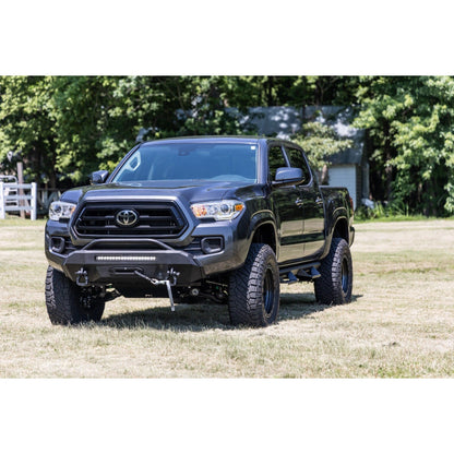 ROUGH COUNTRY Front Bumper | Hybrid | 20" Blk DRL LED | Toyota Tacoma 4WD (2016-2023) | 10727