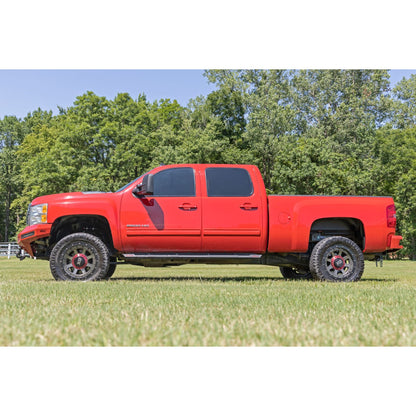 ROUGH COUNTRY 3.5 Inch Knuckle Lift Kit | V2 | Chevy/GMC 2500HD/3500HD (11-19) | 95770RED