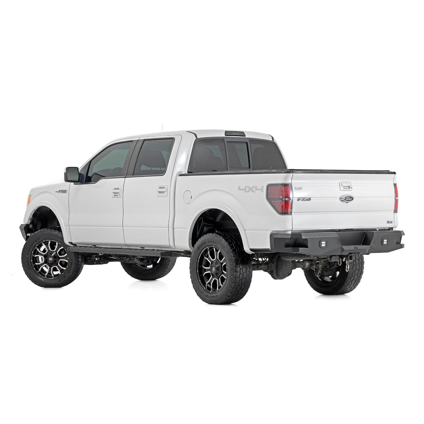 ROUGH COUNTRY BA2 Running Board | Side Step Bars | Ford F-150 2WD/4WD (2009-2014) | 41012