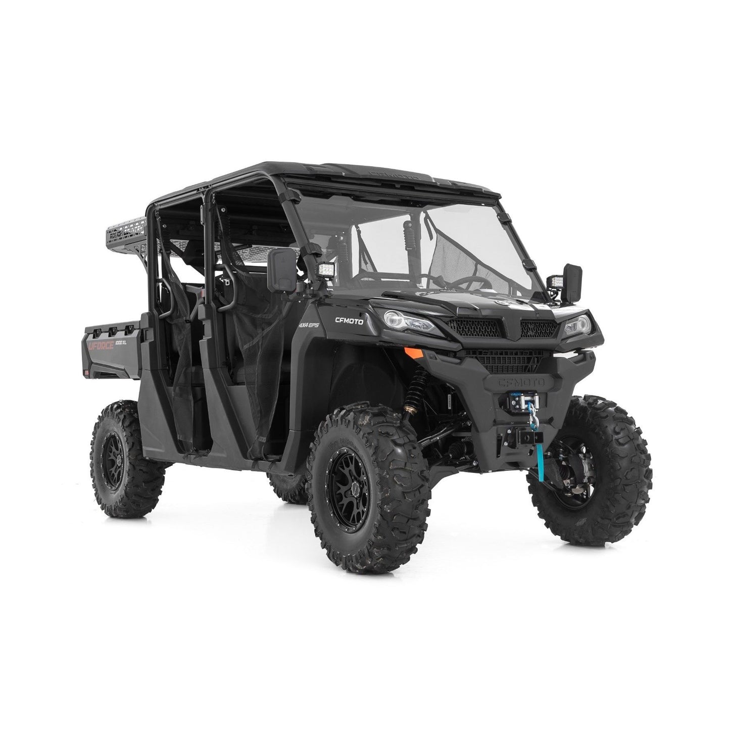 ROUGH COUNTRY LED Light Kit | Cage Mount | 2" Black Pair | White DRL | CFMOTO UFORCE 1000  | 96104