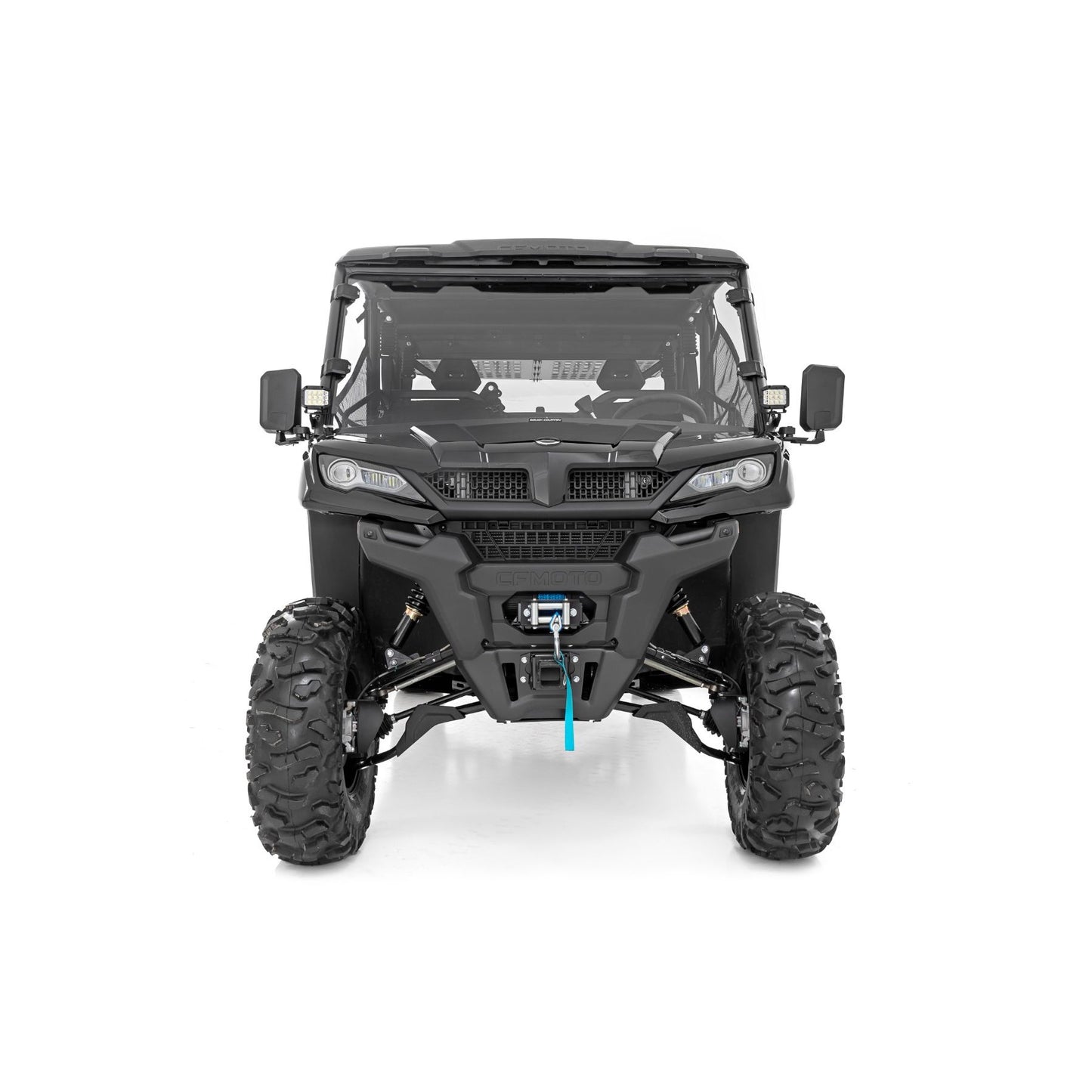 ROUGH COUNTRY LED Light Kit | Cage Mount | 2" Black Pair | Amber DRL | CFMOTO UFORCE 1000  | 96105