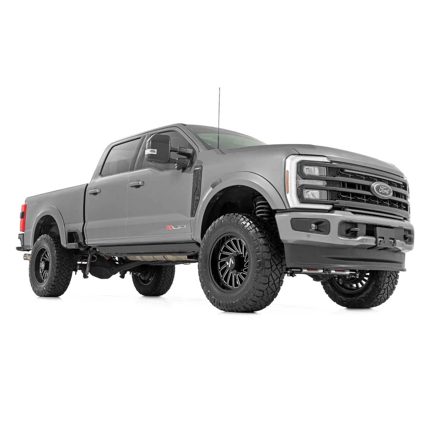 ROUGH COUNTRY | Sport Fender Flares  E9 Argon Blue  Ford F-250/F-350 Super Duty (23-26) | S-F20231-E9
