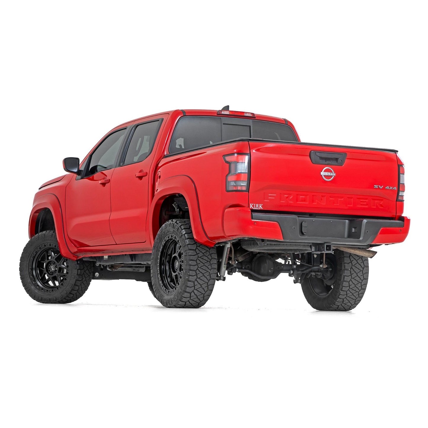 ROUGH COUNTRY Fender Flares | Sport | QAK Glacier White | Nissan Frontier 2WD/4WD (22-25) | S-N12200-QAK