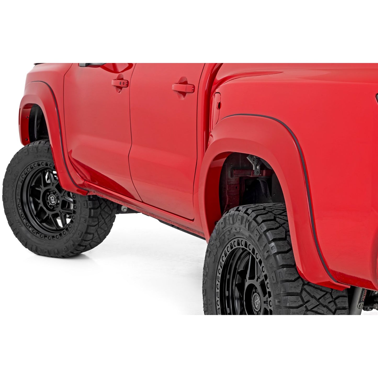 ROUGH COUNTRY Fender Flares | Sport | KAD Gun Metal | Nissan Frontier 2WD/4WD (2022-2025) | S-N12200-KAD