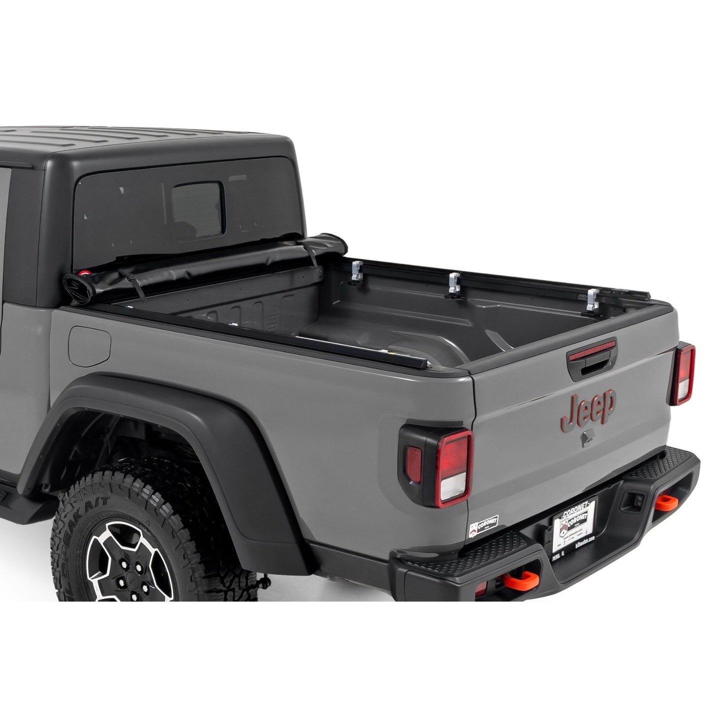 ROUGH COUNTRY Soft Roll Up Bed Cover | 5 Bed | Jeep Gladiator JT 4WD (2020-2025) | 42620500