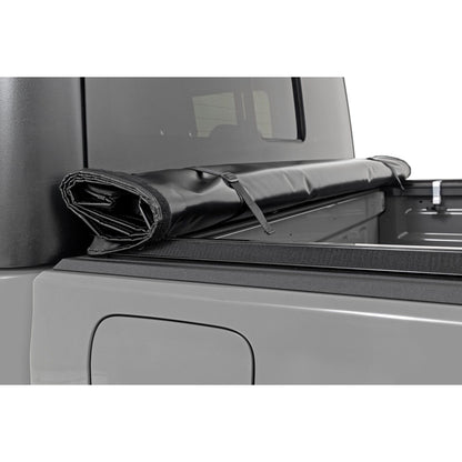 ROUGH COUNTRY Soft Roll Up Bed Cover | 5 Bed | Jeep Gladiator JT 4WD (2020-2025) | 42620500