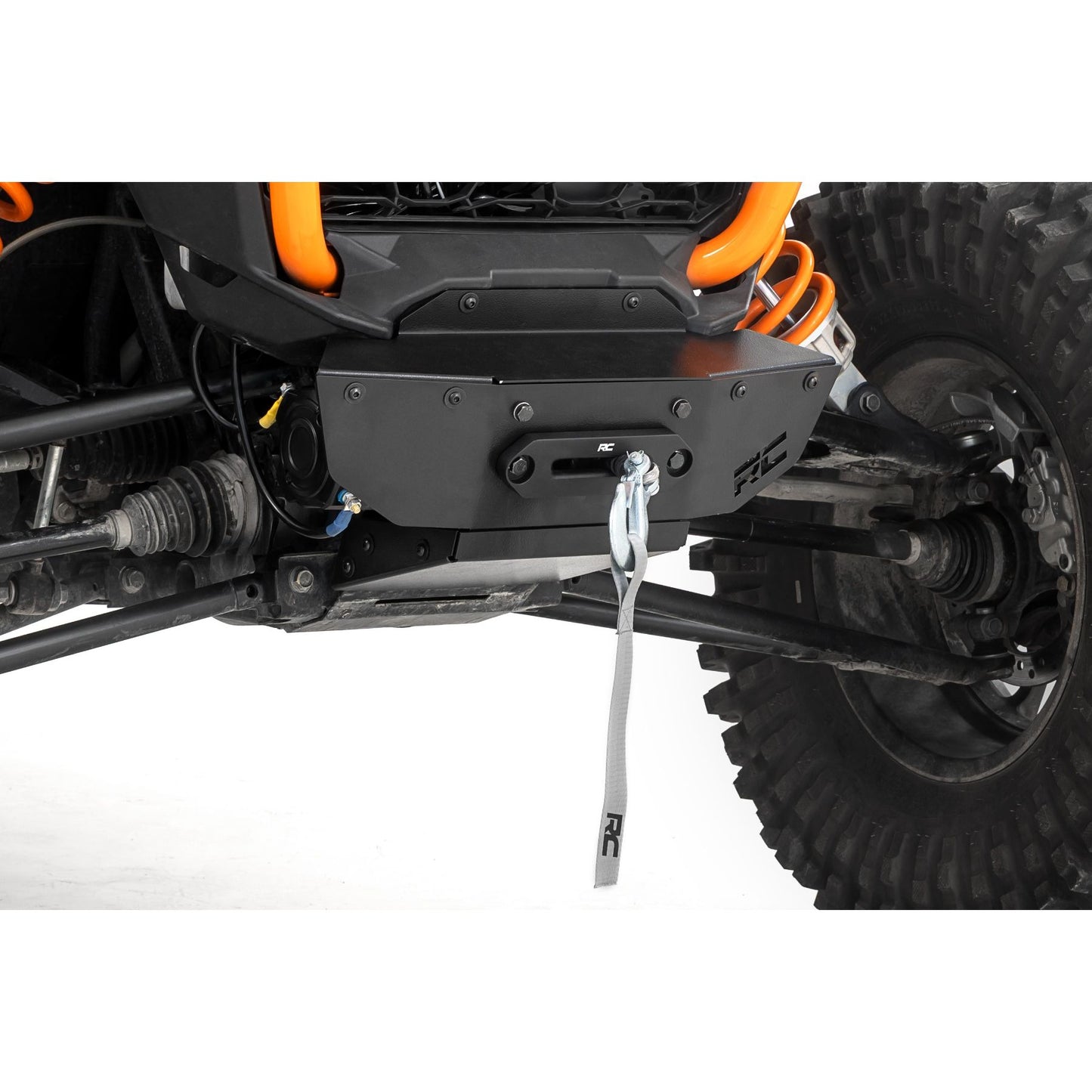 ROUGH COUNTRY Winch Mount | Front | RS6500S | Polaris RZR XP1000-4 (2024) | 93206