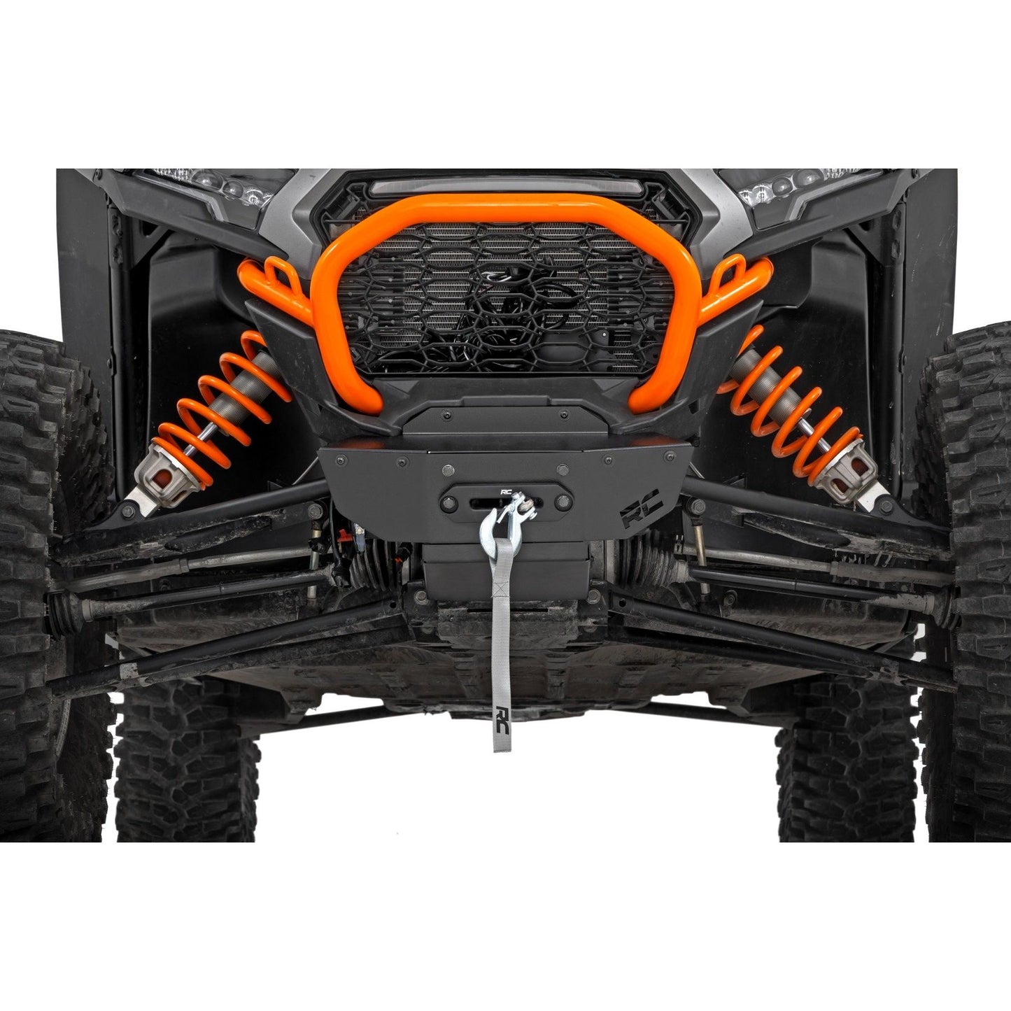 ROUGH COUNTRY Winch Mount | Front | RS4500S | Polaris RZR XP1000-4 (2024) | 93205