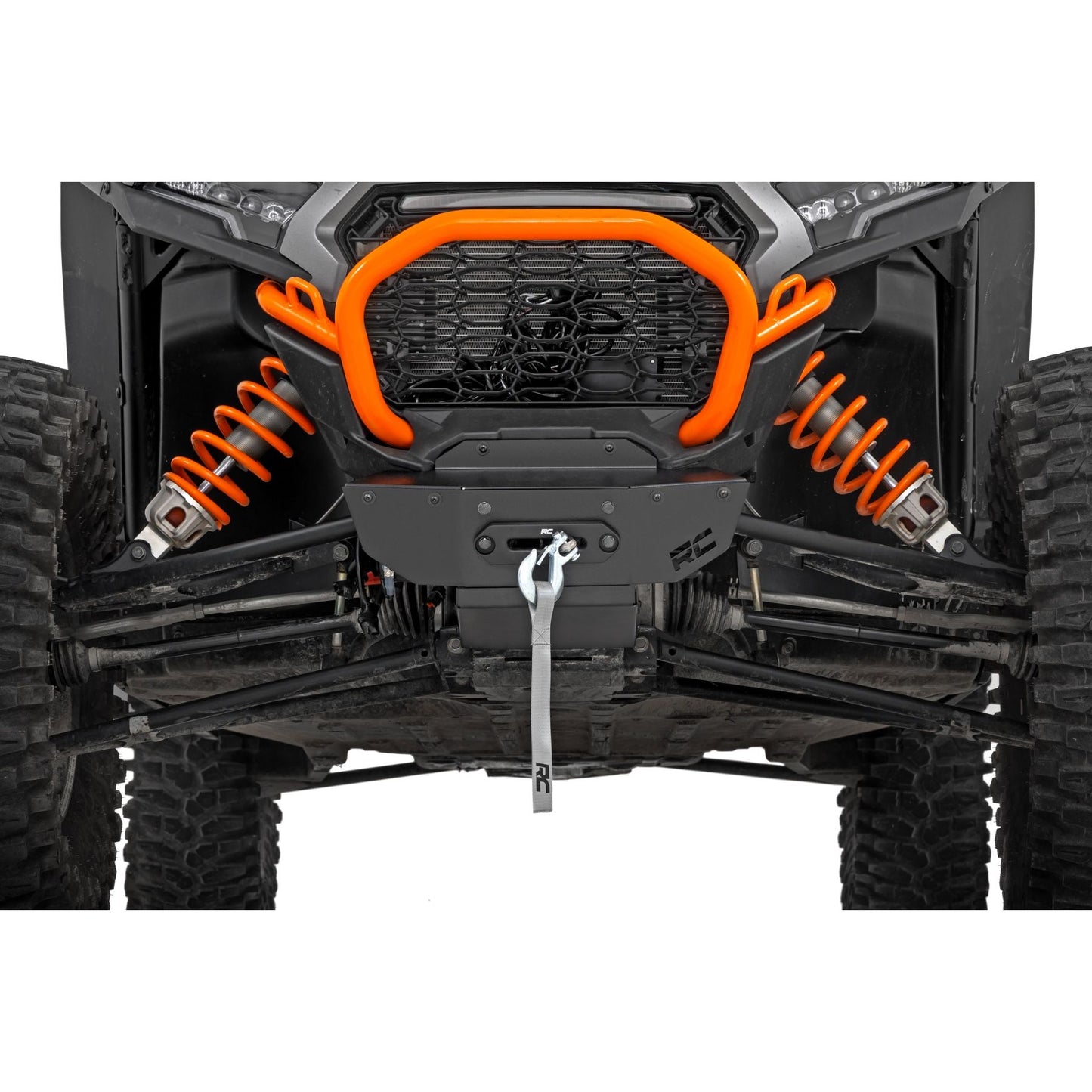 ROUGH COUNTRY Winch Mount | Front | RS6500S | Polaris RZR XP1000-4 (2024) | 93206