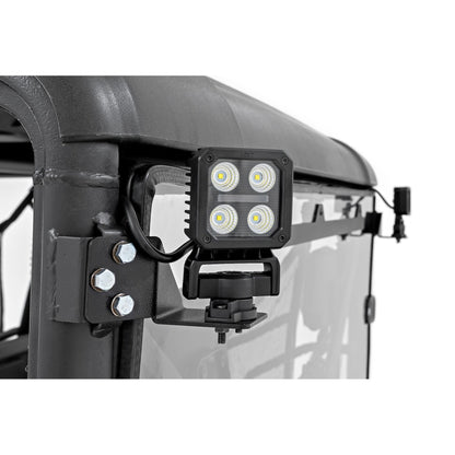 ROUGH COUNTRY LED Light Kit | Rear Mount | 2" Black Pair | CFMOTO UFORCE 1000 | 96110