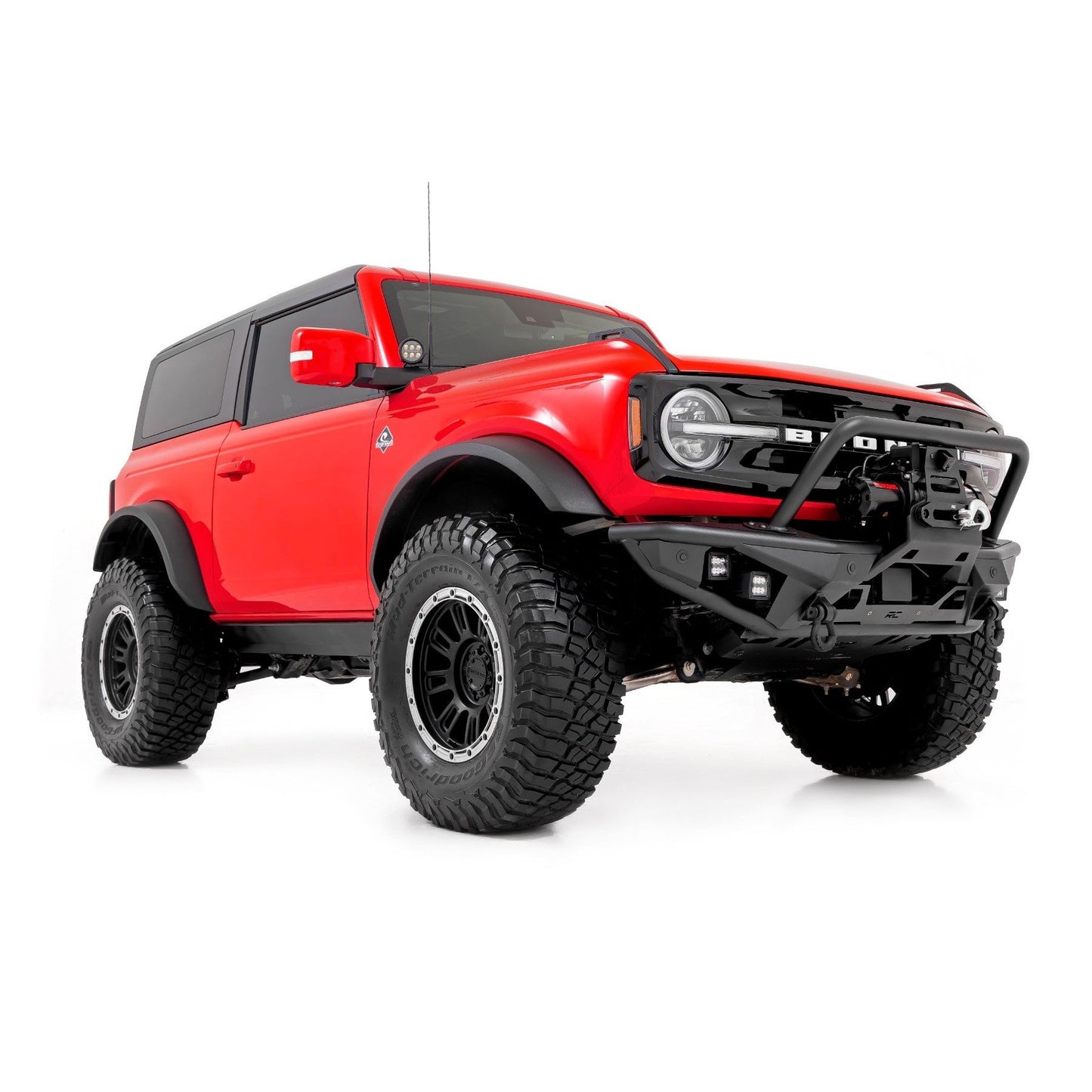 ROUGH COUNTRY Front Bumper | Tubular | Ford Bronco 4WD (2021-2025) | 51205