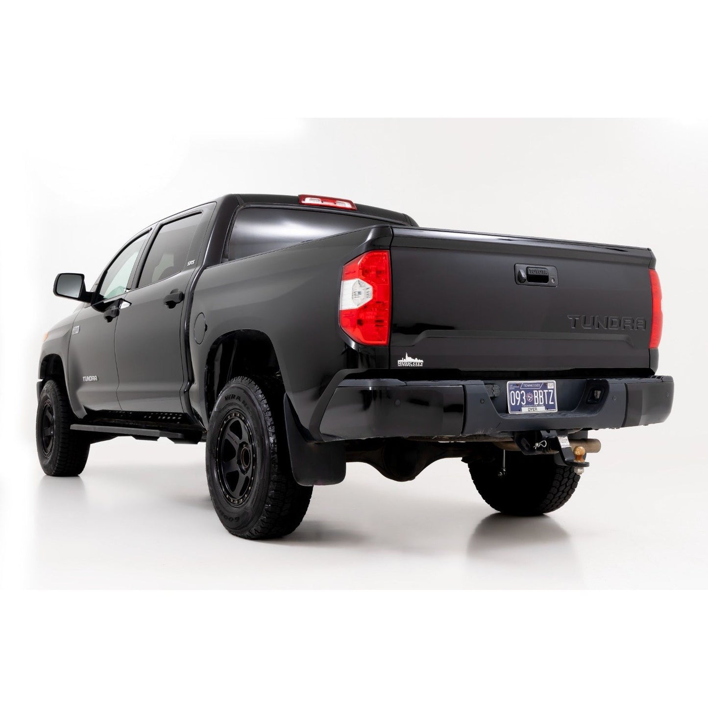 ROUGH COUNTRY RPT2 Running Board | Crew Cab | Black | Toyota Tundra 2WD/4WD (2007-2021) | 44006