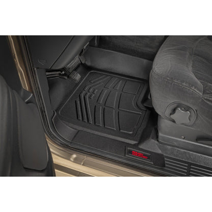 ROUGH COUNTRY Sure-Fit Floor Mats | Front | Chevy/GMC 1500 (99-06 & Classic) | SM2991A