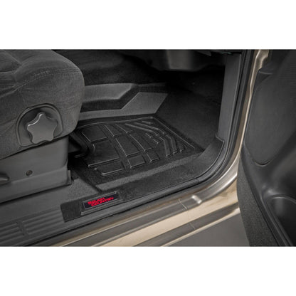 ROUGH COUNTRY Sure-Fit Floor Mats | Front | Chevy/GMC 1500 (99-06 & Classic) | SM2991A