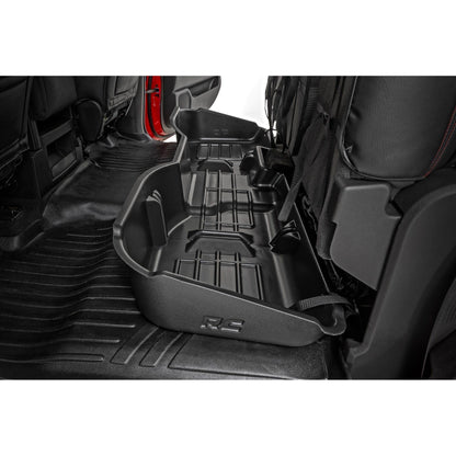 ROUGH COUNTRY Under Seat Storage | Crew Cab | Chevy/GMC 1500/2500HD/3500HD 2WD/4WD | RC09031A