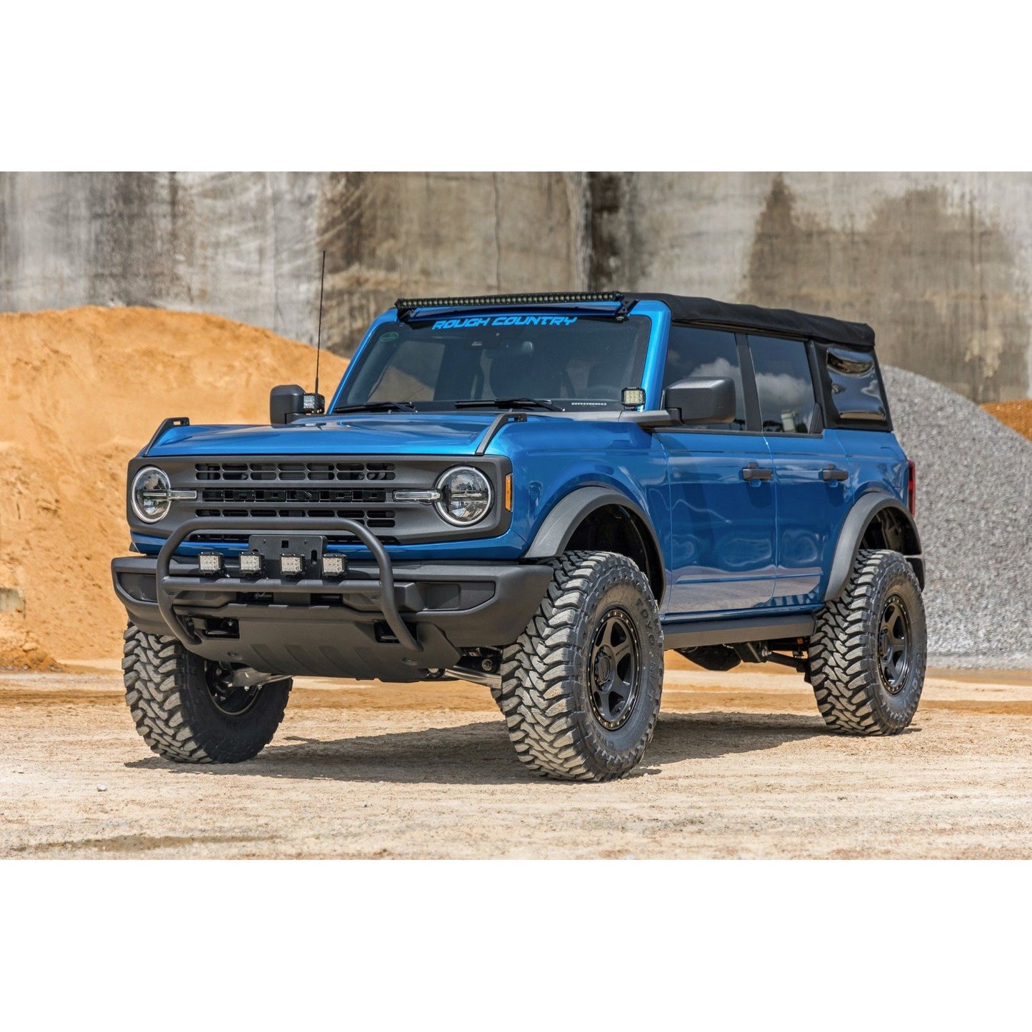 ROUGH COUNTRY Nudge Bar | Ford Bronco 4WD (2021-2025) | 51045