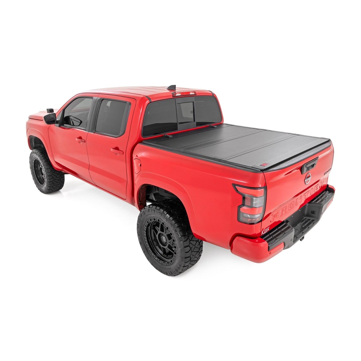 ROUGH COUNTRY Hard Tri-Fold Flip Up Bed Cover | 5' Bed | Nissan Frontier 2WD/4WD (22-25) | 49520551A