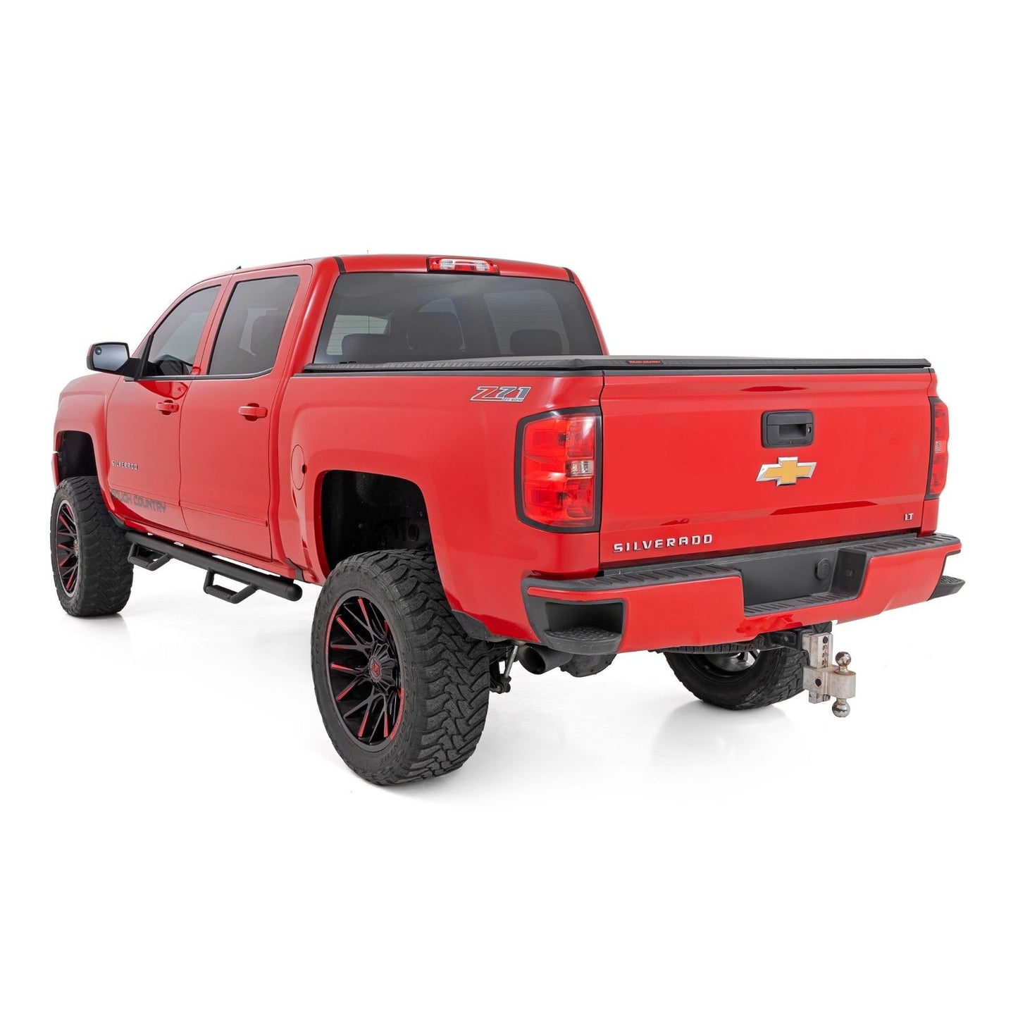 ROUGH COUNTRY Nerf Steps | Cab Length | Crew Cab | Chevy/GMC 1500 (14-18 & Classic) | RCC1489CCB