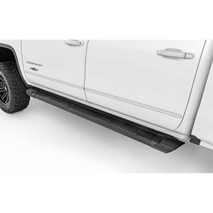 ROUGH COUNTRY | HD2 Aluminum Running Boards  Crew Cab  Chevy/GMC 1500/2500HD/3500HD (07-19 & Classic) | SRB071785A