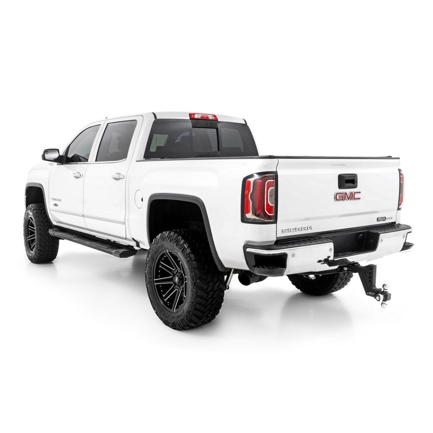 ROUGH COUNTRY | HD2 Aluminum Running Boards  Crew Cab  Chevy/GMC 1500/2500HD/3500HD (07-19 & Classic) | SRB071785A