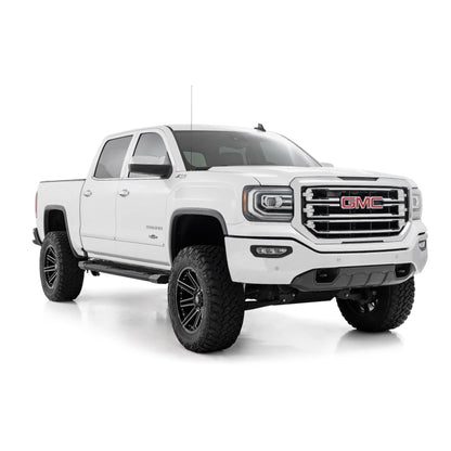 ROUGH COUNTRY | HD2 Aluminum Running Boards  Crew Cab  Chevy/GMC 1500/2500HD/3500HD (07-19 & Classic) | SRB071785A