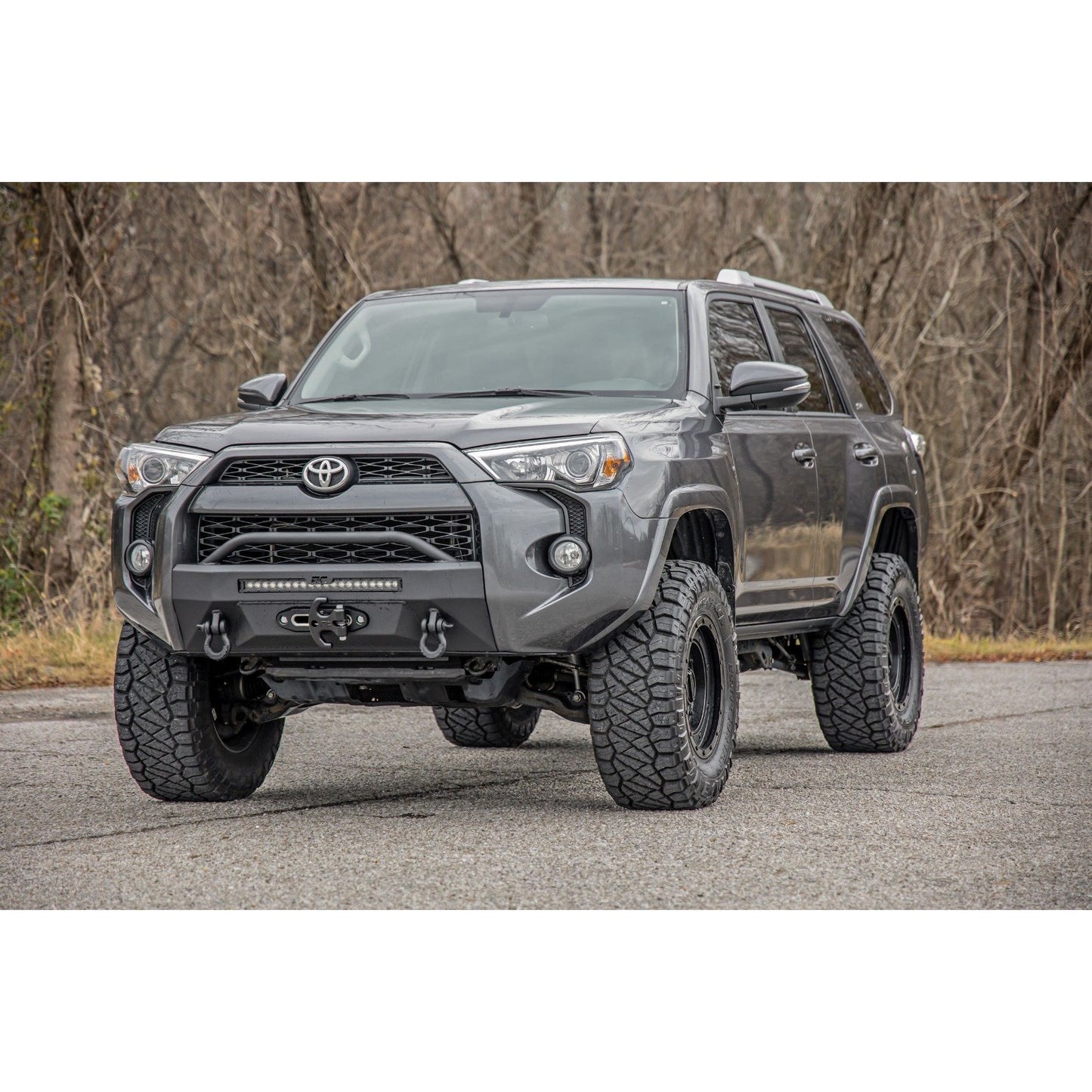 ROUGH COUNTRY 3 Inch Lift Kit | Upper Control Arms | RR Coils | N3 Struts | Toyota 4Runner (10-24) | 76632RED