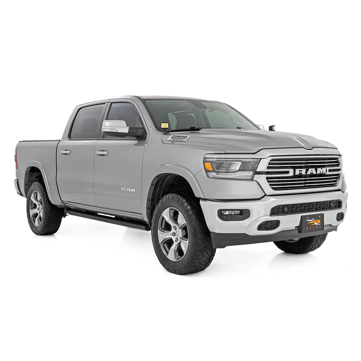 ROUGH COUNTRY LED Light Kit | Ditch Mount | 2" Black Pair | Flood | Ram 1500 2WD/4WD (19-25) | 82291