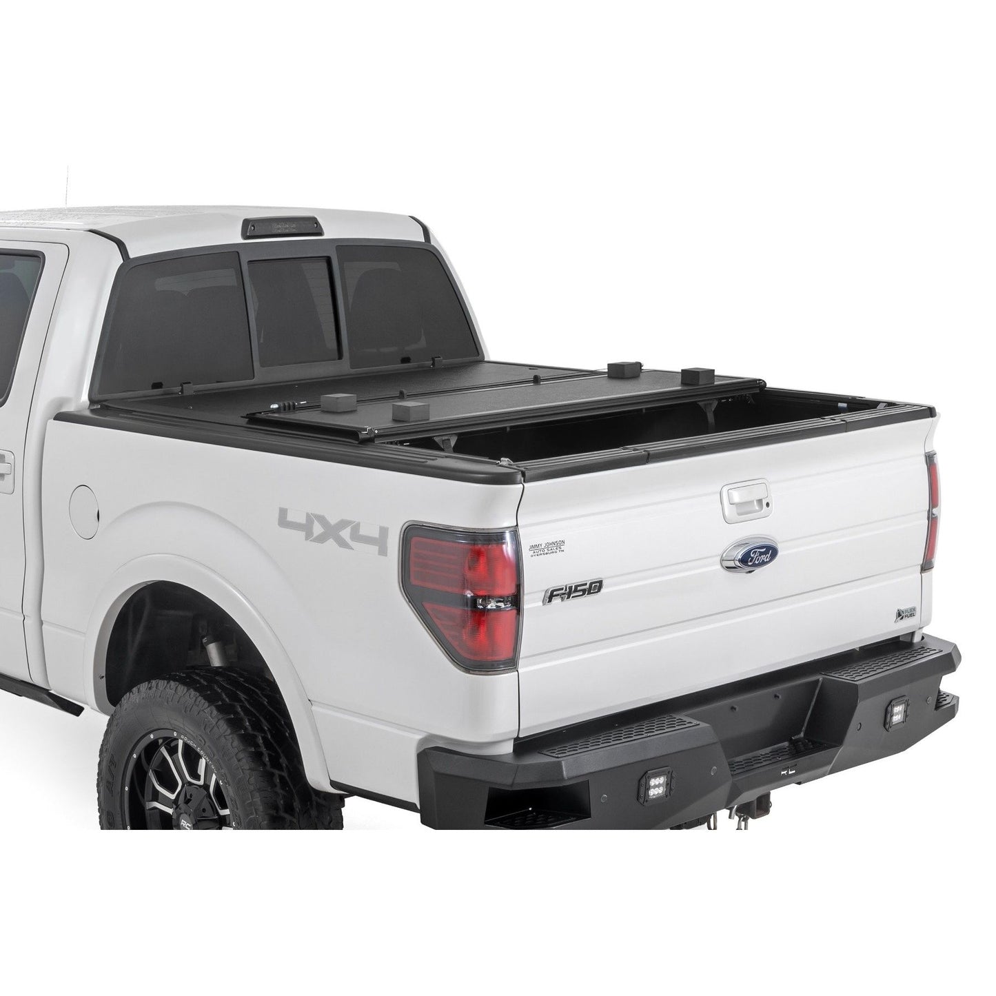 ROUGH COUNTRY Hard Low Profile Bed Cover | 5'7" Bed | Ford F-150 2WD/4WD (2004-2014) | 47214550B