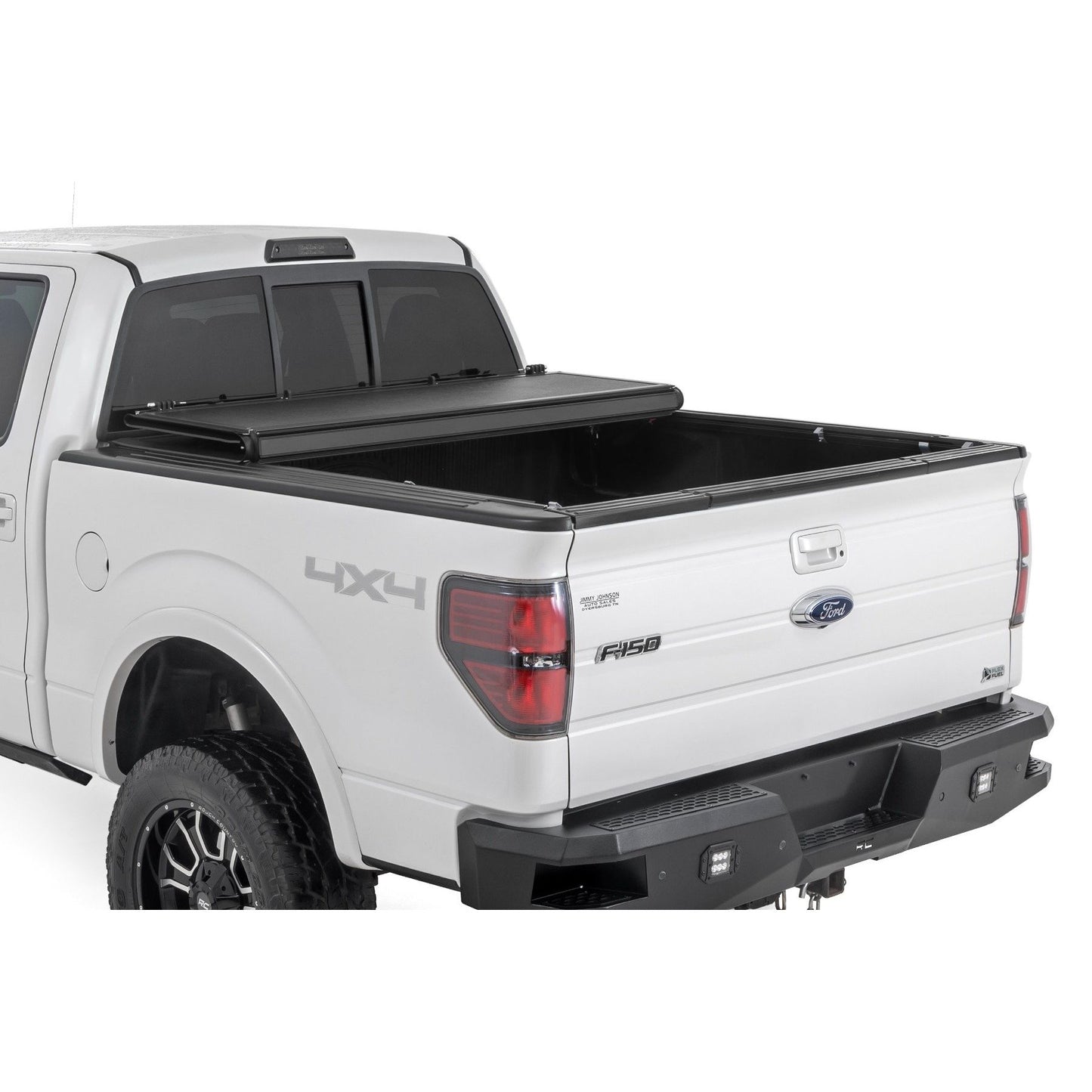 ROUGH COUNTRY Hard Low Profile Bed Cover | 5'7" Bed | Ford F-150 2WD/4WD (2004-2014) | 47214550B