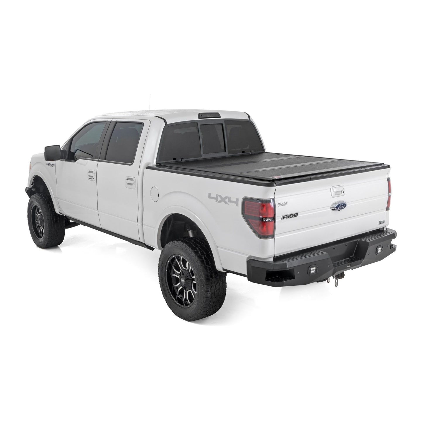 ROUGH COUNTRY Hard Low Profile Bed Cover | 5'7" Bed | Ford F-150 2WD/4WD (2004-2014) | 47214550B