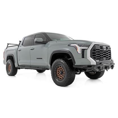 ROUGH COUNTRY RPT2 Running Board | Crew Cab | Black | Toyota Tundra 2WD/4WD (2022-2025) | 44007