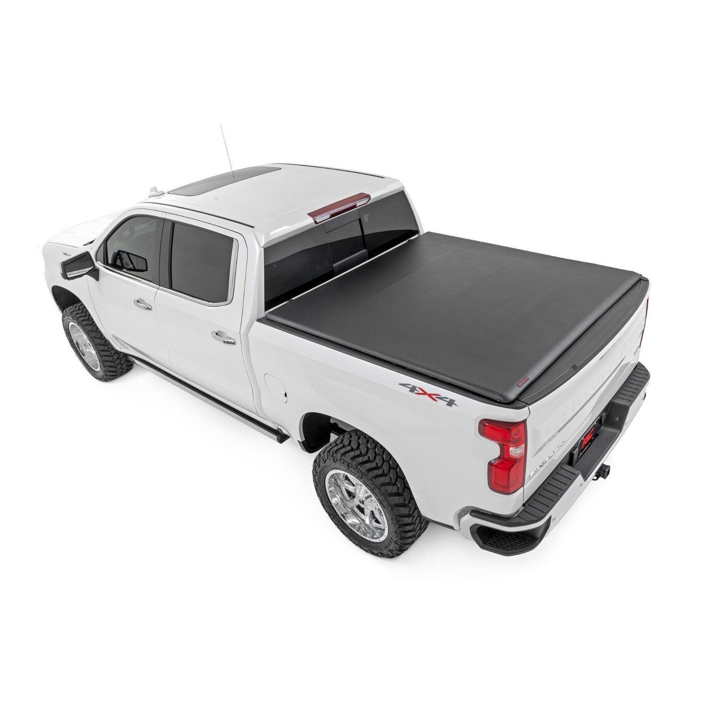 ROUGH COUNTRY Soft Roll Up Bed Cover | 5'10" Bed | Chevy/GMC Sierra 1500 (19-26)/Silverado 1500 (19-26)  | 42120580