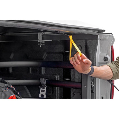 ROUGH COUNTRY Soft Roll Up Bed Cover | 5'10" Bed | Chevy/GMC Sierra 1500 (19-26)/Silverado 1500 (19-26)  | 42120580