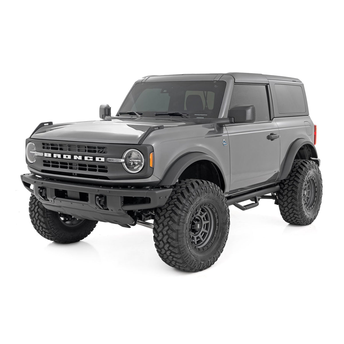 ROUGH COUNTRY RCSRCF21582DB RCF21582DB Nerf Steps Ford Bronco 2 Door 2021-26