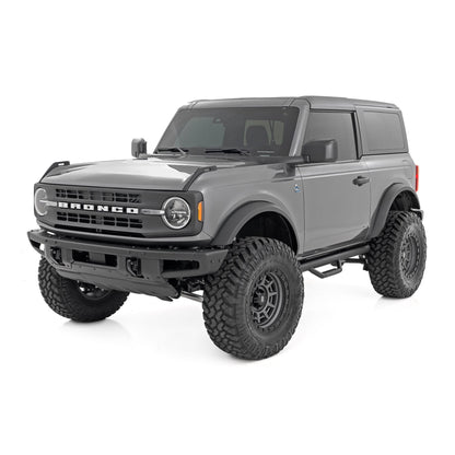 ROUGH COUNTRY RCSRCF21582DB RCF21582DB Nerf Steps Ford Bronco 2 Door 2021-26