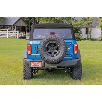ROUGH COUNTRY Spare Tire Relocation | Tailgate Reinforcement | Ford Bronco 4WD (2021-2025) | 51055
