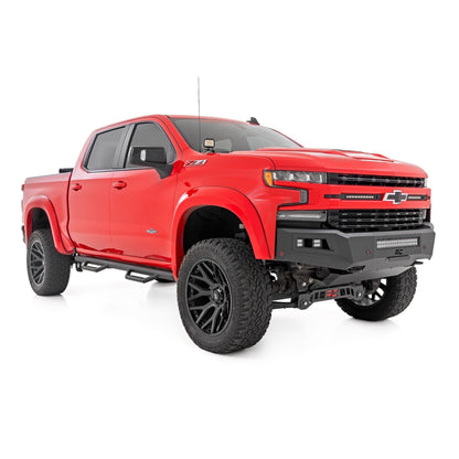 ROUGH COUNTRY Nerf Steps | Cab Length | Crew Cab | Chevy/GMC 1500/2500HD/3500HD (19-26 & Refresh) | RCC1980CCB