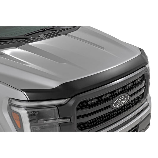 ROUGH COUNTRY | Hood Protector  Gloss Black  Ford F-150 2WD/4WD (2021-2026) | HP30010-RCGB